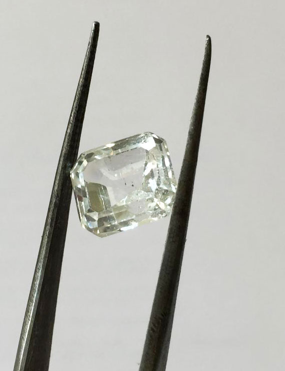 6.22 Ratti (5.60 ct) Natural Certified White Topaz